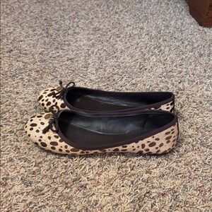 Tory Burch Leopard Print Ballet Flats